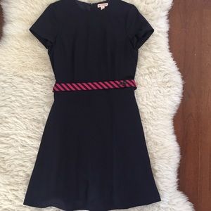 Preppy Brooks Brothers Red Fleece Dress
